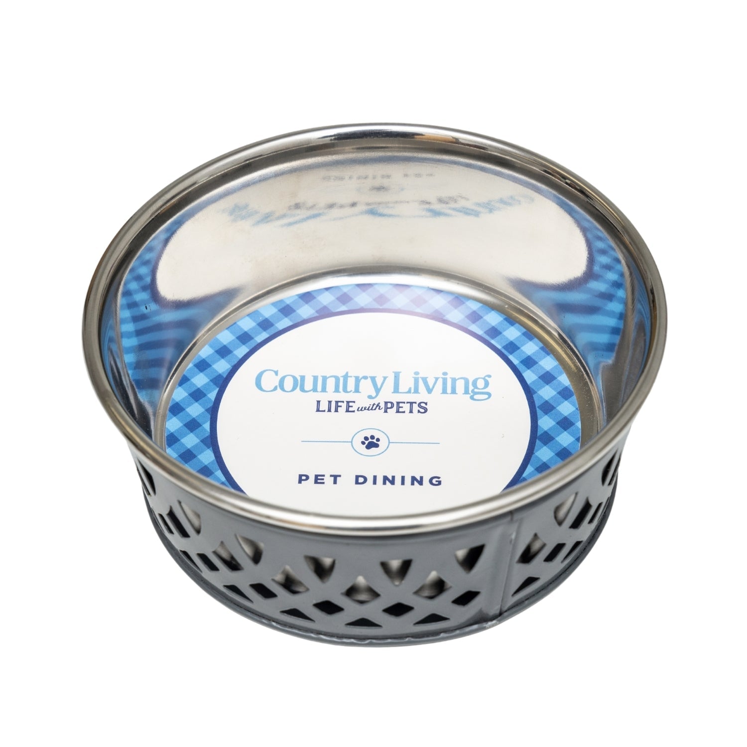 Dog Feeder Country Living Set of Stainless Steel Bowls Essen - gallery product image for dog feeder