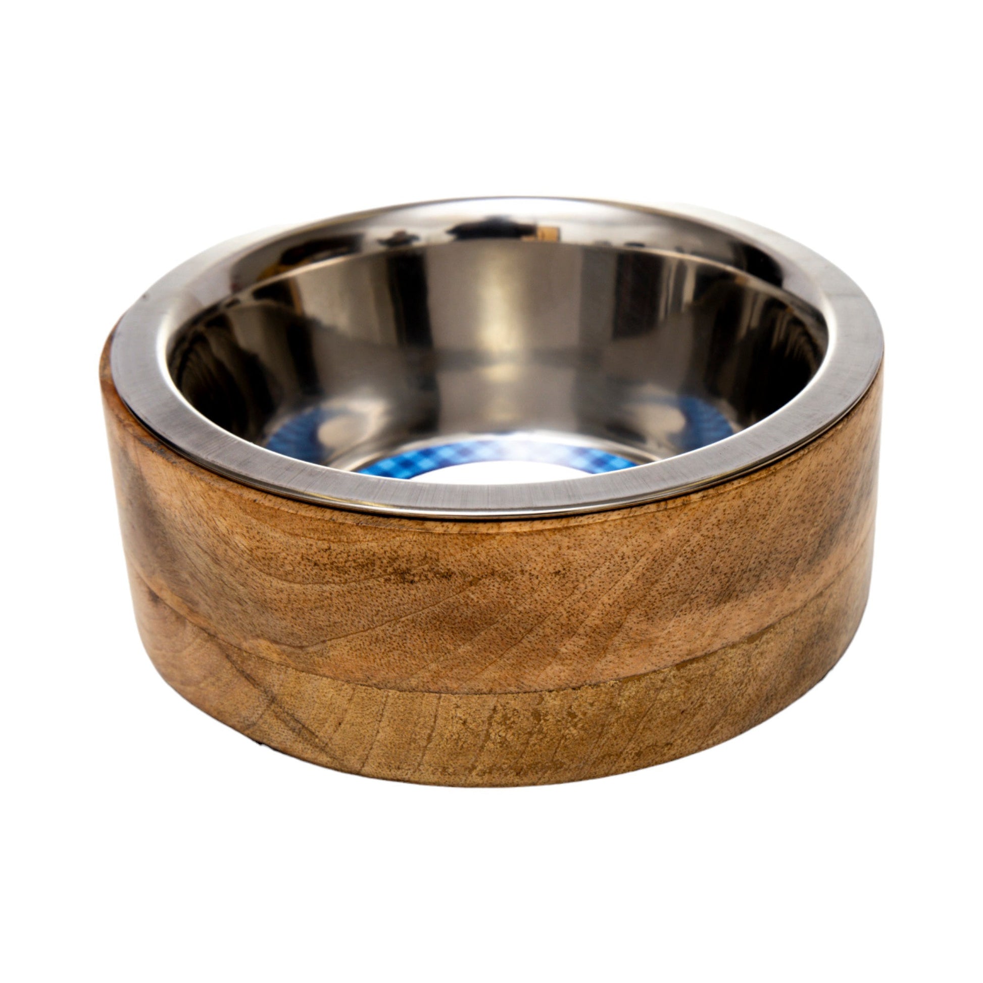 Dog Feeder Country Living Stainless Steel Bowl with Essentia - detail product image for dog feeder