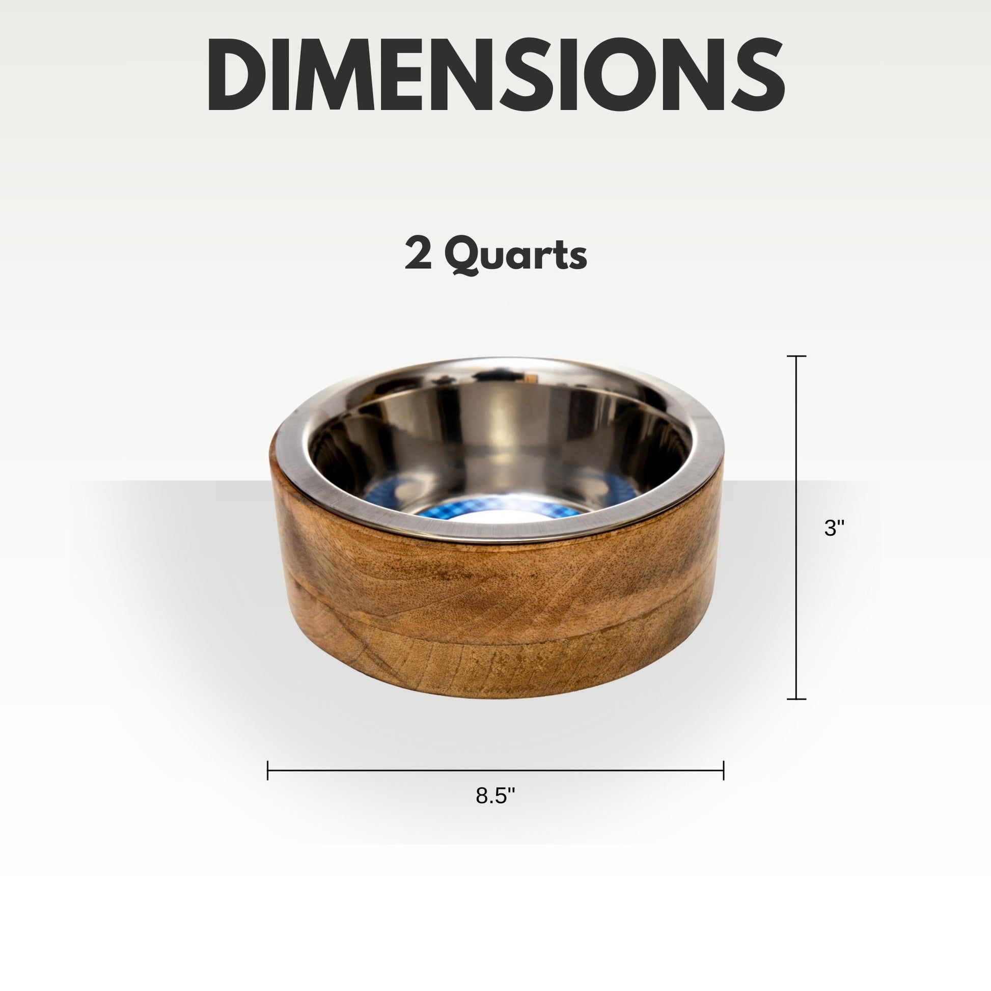 Dog Feeder Country Living Stainless Steel Bowl with Essentia - gallery product image for dog feeder