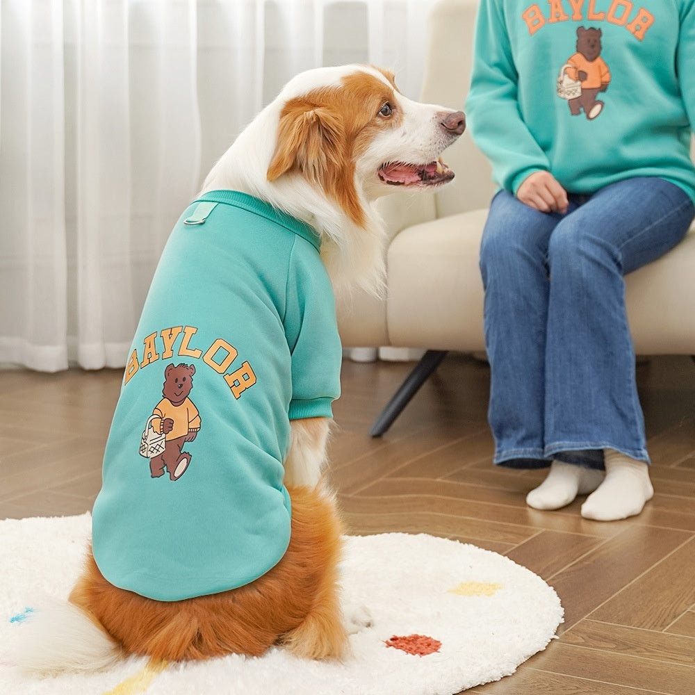 Autumn And Winter Parent Child Pet Clothing Dog Clothes And - gallery image 9