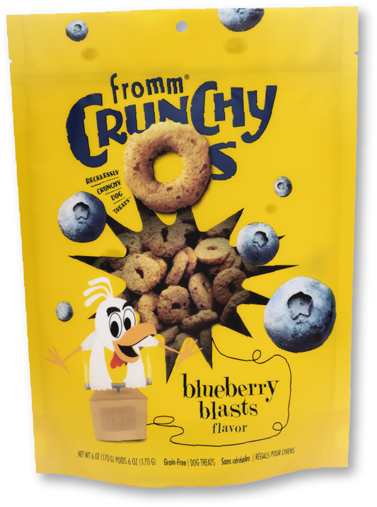 Fromm Crunchy Os Blueberry Dog Treats 6Oz Dog Treats Premium - main product image