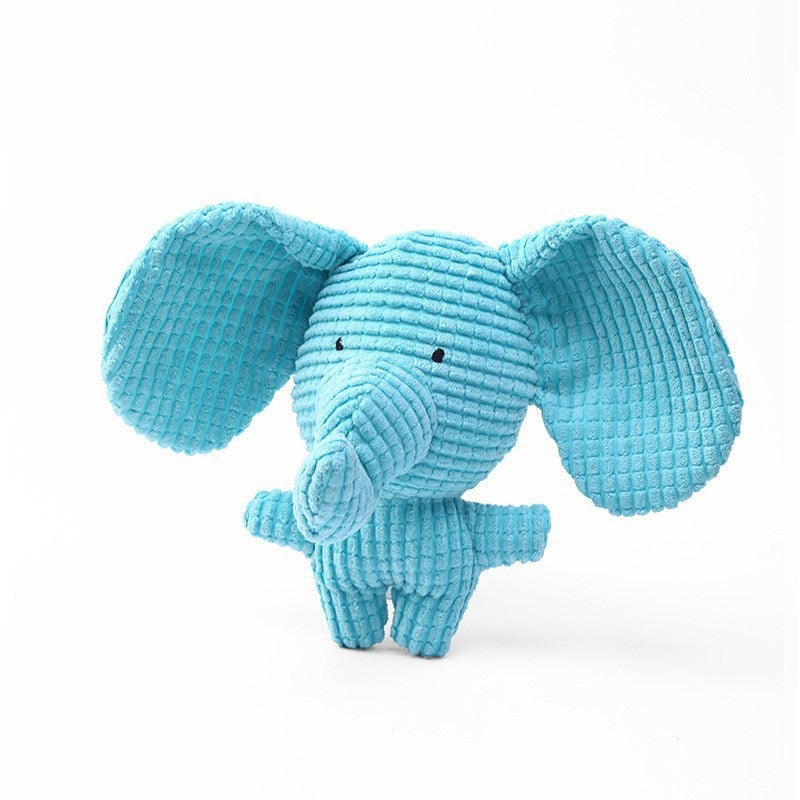 Pet Plush Squeaky Toy - Elephant - main product image