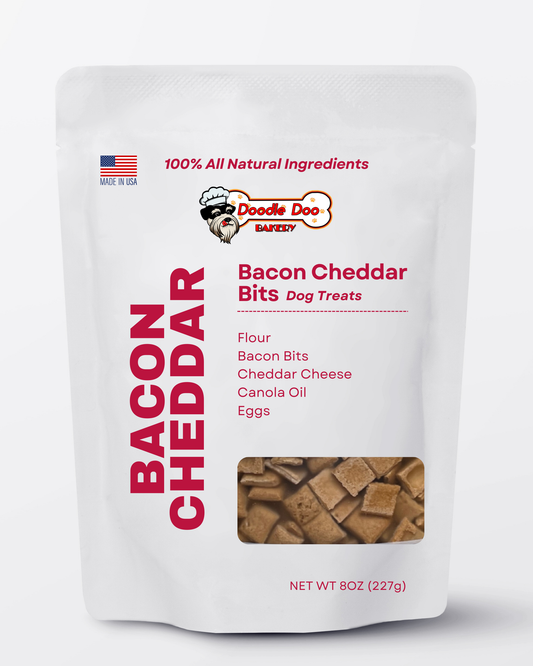 Homemade Dog Treats - ?? Bacon Cheddar Bits Treat 1/2lb - main product image