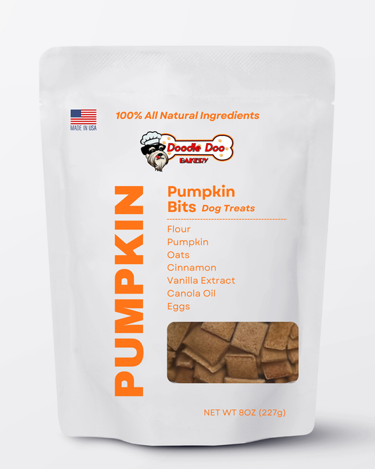 Homemade Dog Treats - ?? Pumpkin Bits Dog Biscuits 1/2lb - main product image