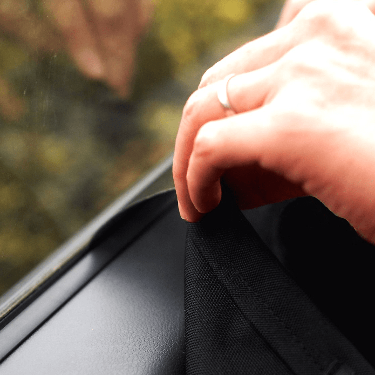 Pupprotector Car Door Guard 2 Pack Pet Travel Accessories - lifestyle view