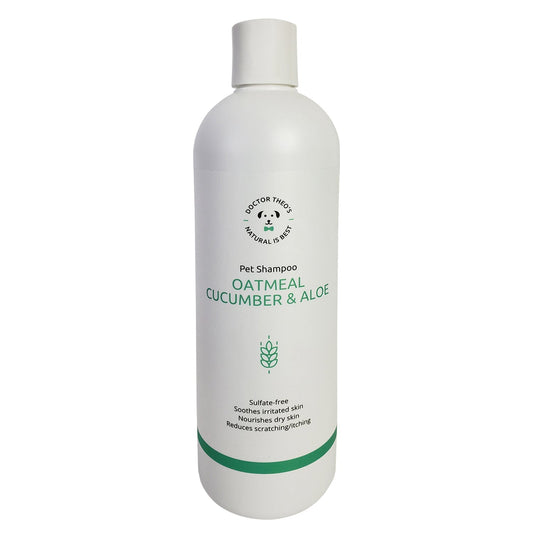 Dog Grooming Dr Theos Shampoo Oatmeal Cucumber Aloe 16 oz - main product image for dog grooming