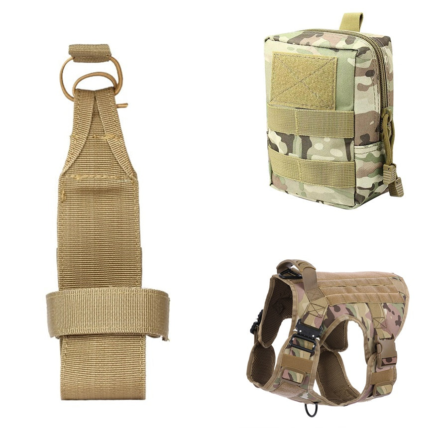Tactical Dog Clothes Quick Disassembly Dog Vest Outdoor Pet