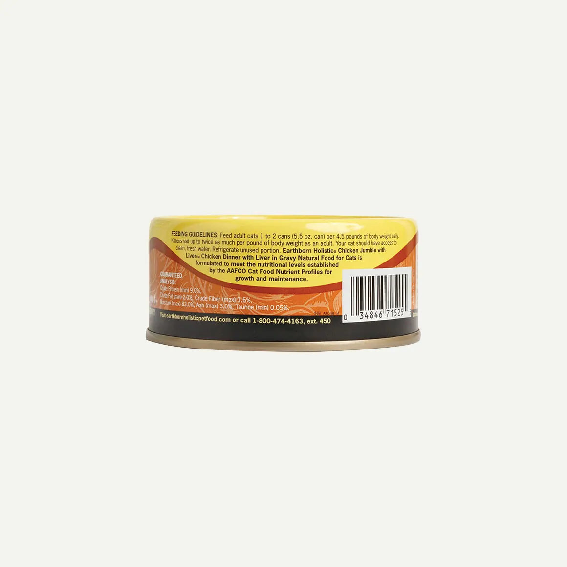 Earthborn Grain Free All Life Stages Chicken Jumble Wet Cat - detail view