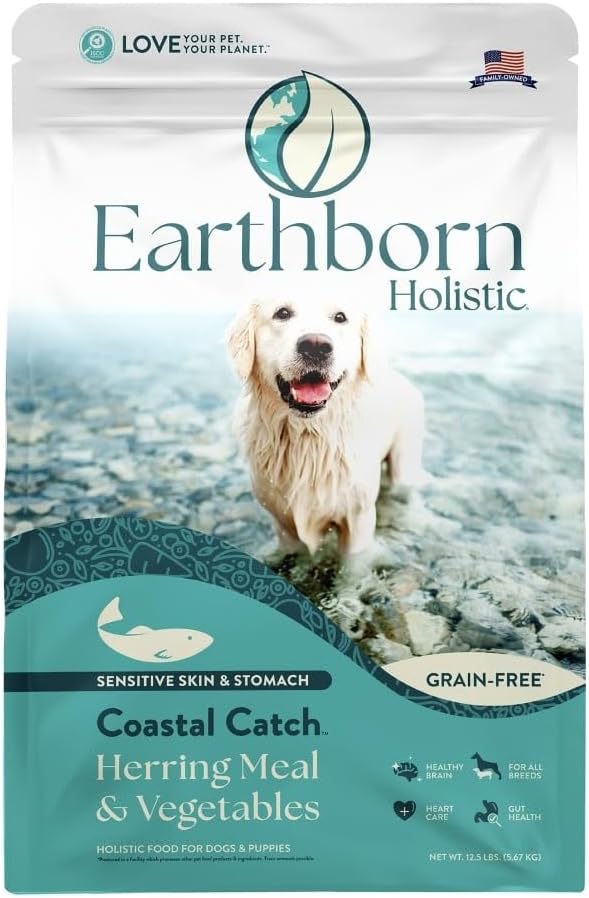 Earthborn Grain Free All Life Stages Coastal Catch Dry Dog - main product image