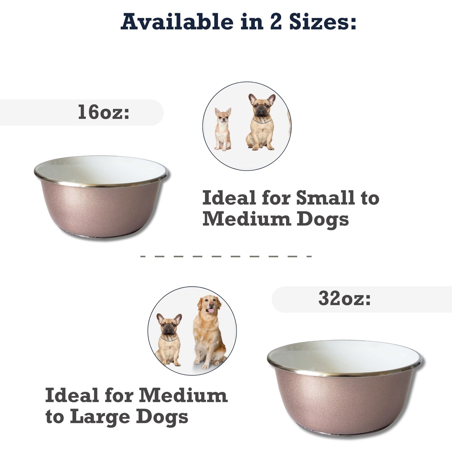 Dog Feeder Deep Bowl with Paw Print Design Stainless Steel - gallery product image for dog feeder