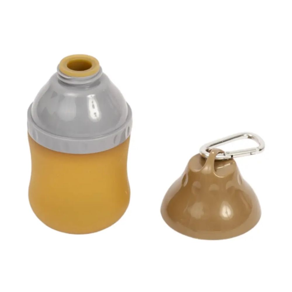 Dog Supply Silicone Travel Water Bottle Leak-Proof Portable - lifestyle product image for dog supply