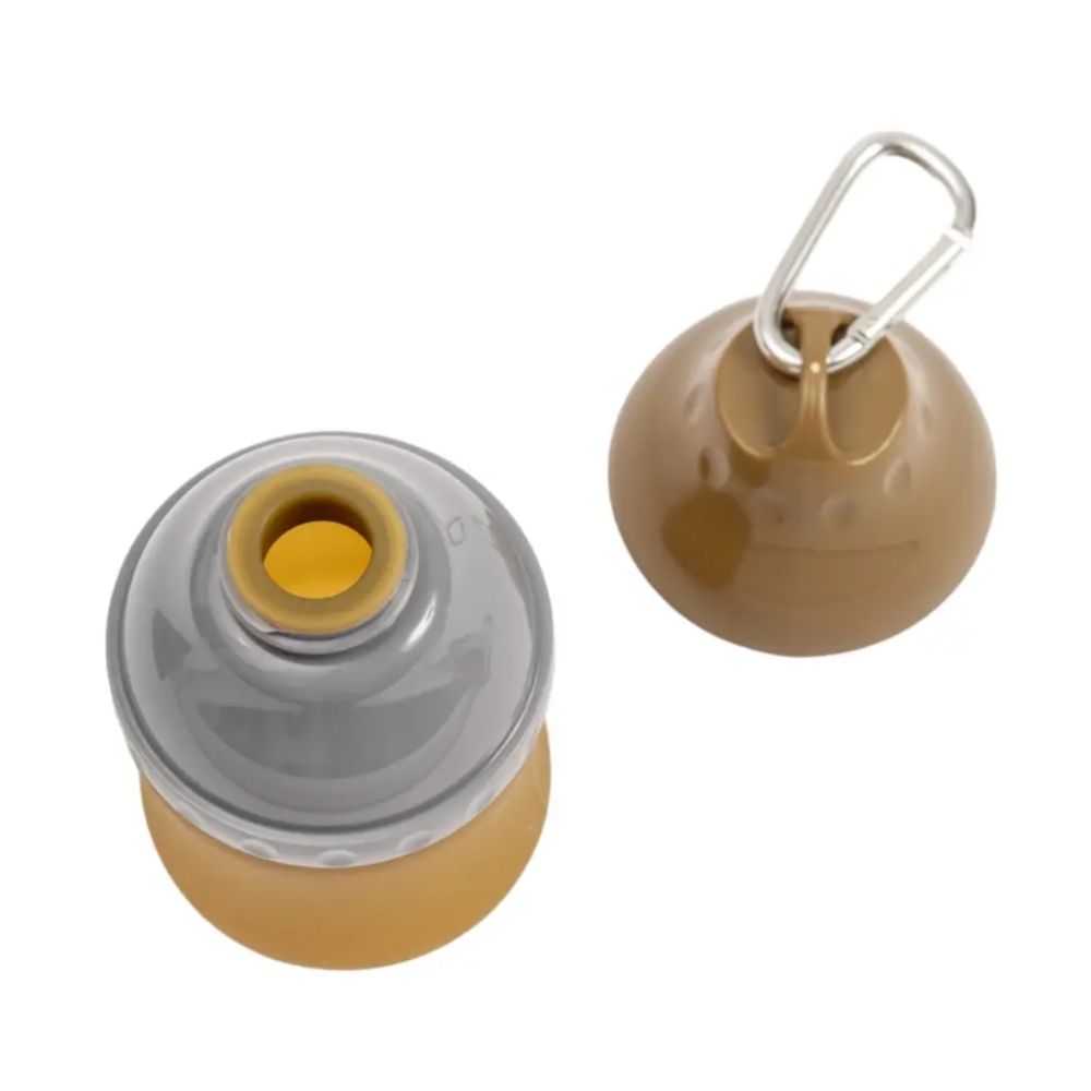 Dog Supply Silicone Travel Water Bottle Leak-Proof Portable - close up product image for dog supply