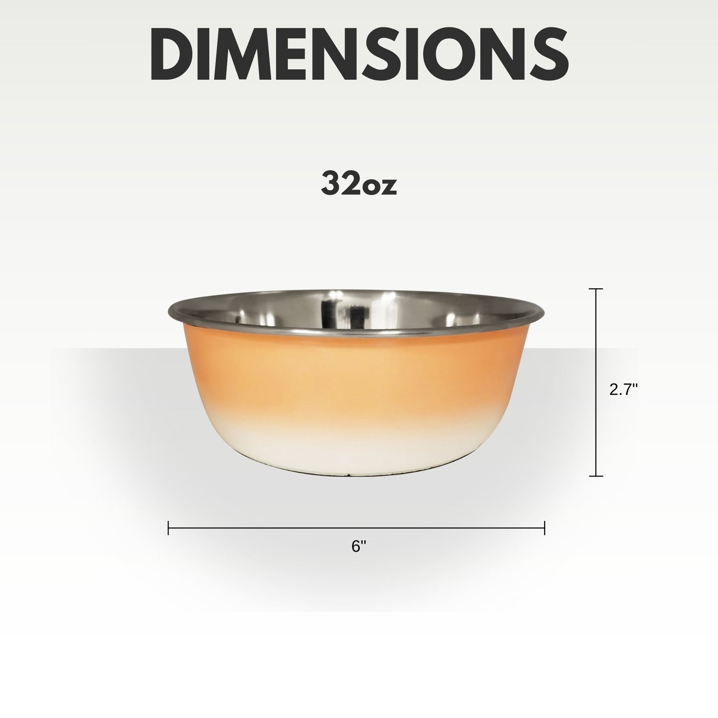 Dog Feeder Deep Bowl Stainless Steel Bowl Ideal for Small - close up product image for dog feeder