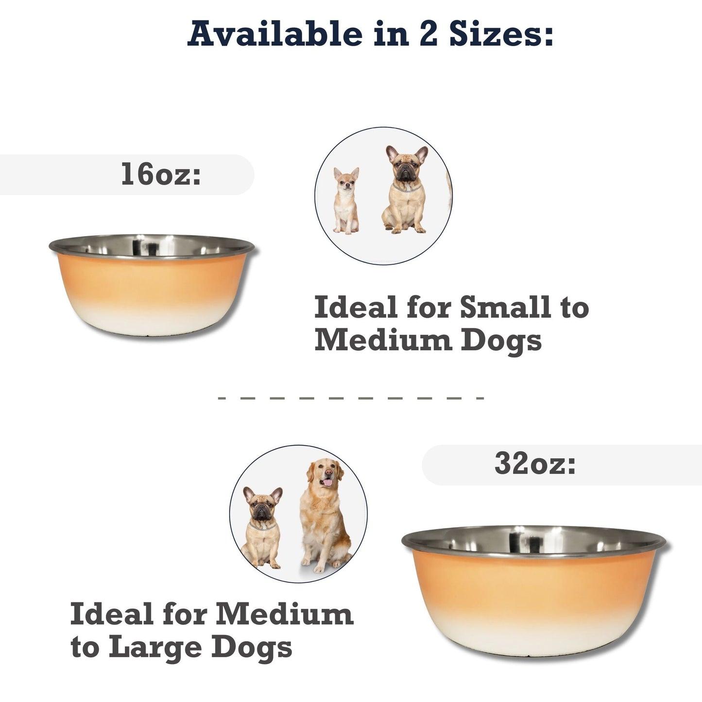 Dog Feeder Deep Bowl Stainless Steel Bowl Ideal for Small - gallery product image for dog feeder
