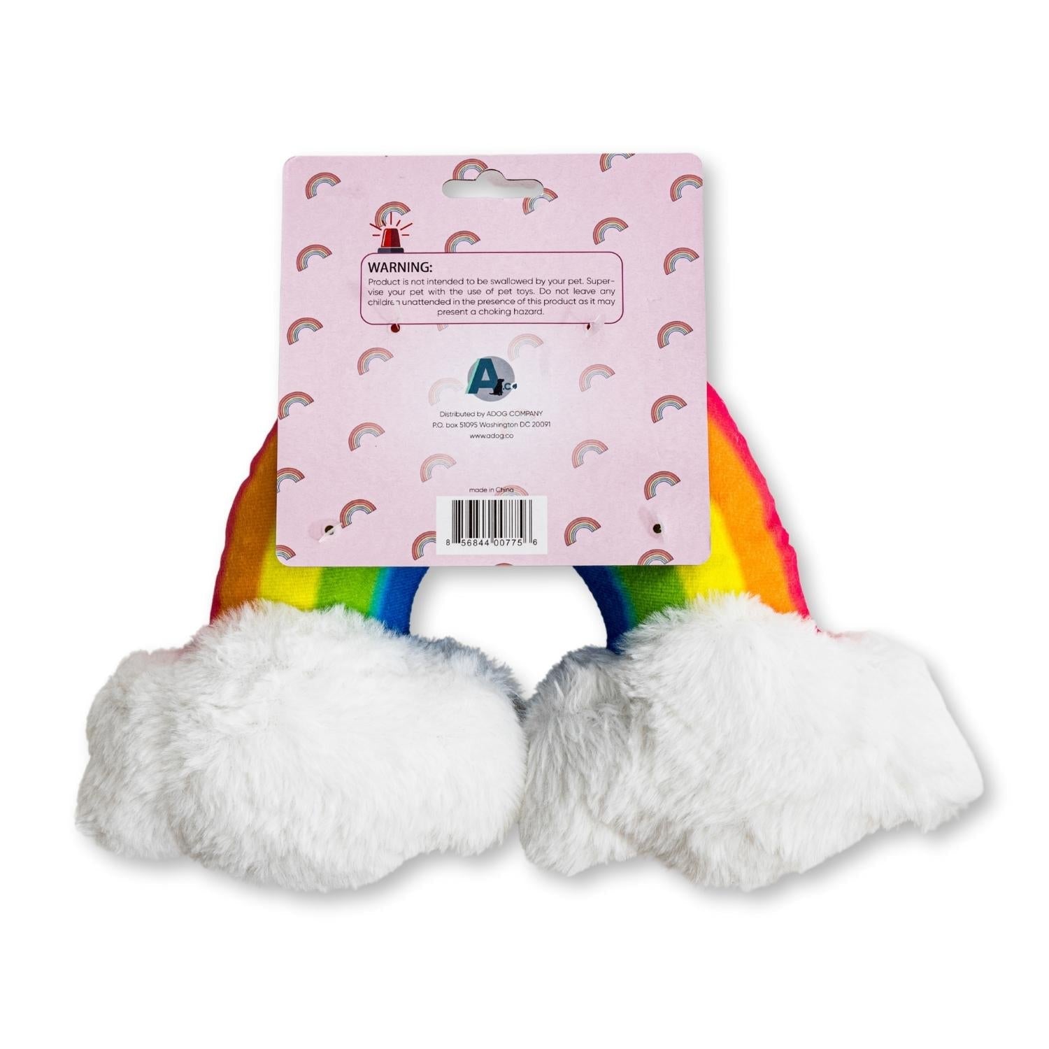 Dog Treats Enchanted Rainbow Magical with Squeaker Crinkle - lifestyle product image for dog treats
