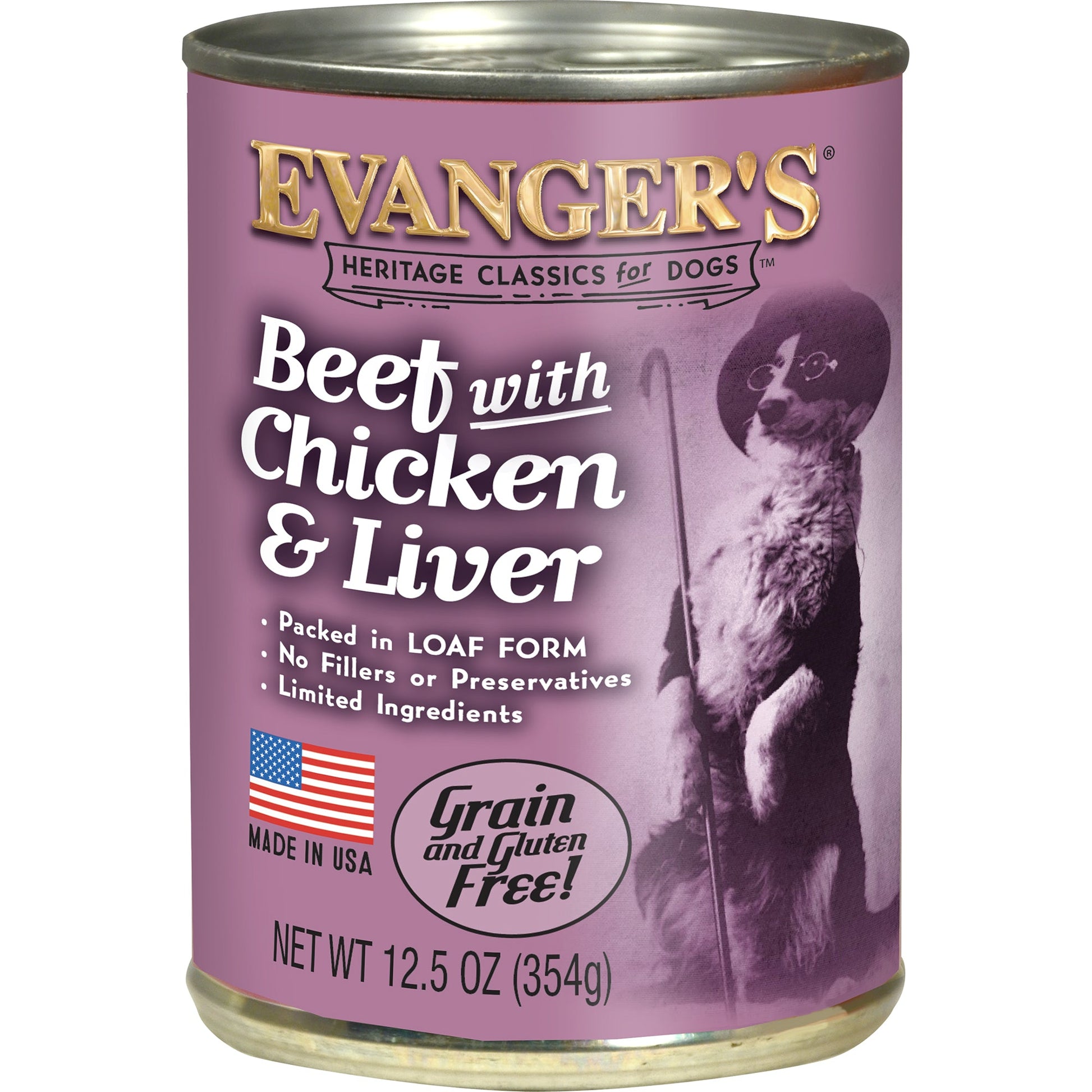 Evangers Classic All Life Stages Beef Chicken Liver Wet Dog - main product image