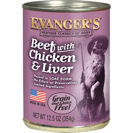 Evangers Classic All Life Stages Beef Chicken Liver Wet Dog - main product image