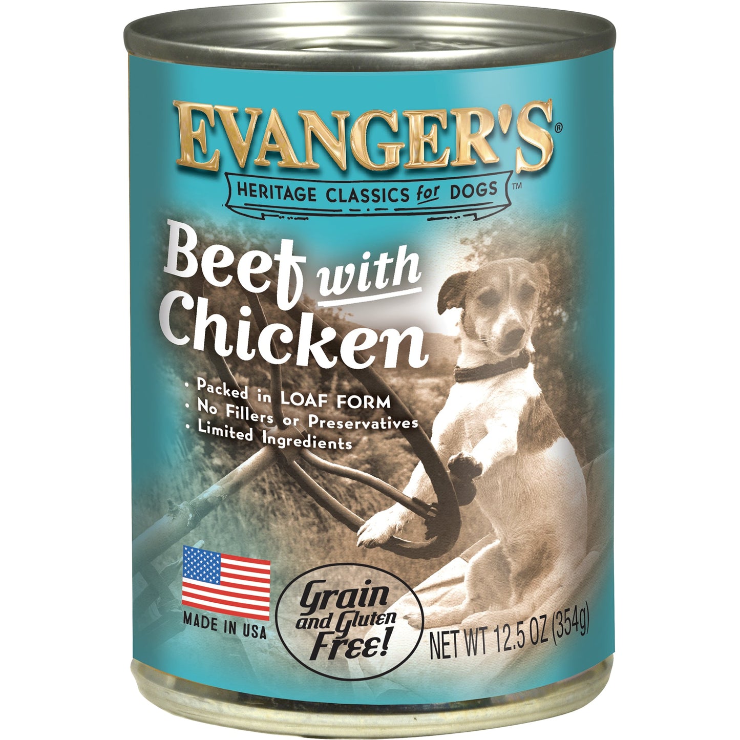 Evangers Classic All Life Stages Beef With Chicken Wet Dog - main product image