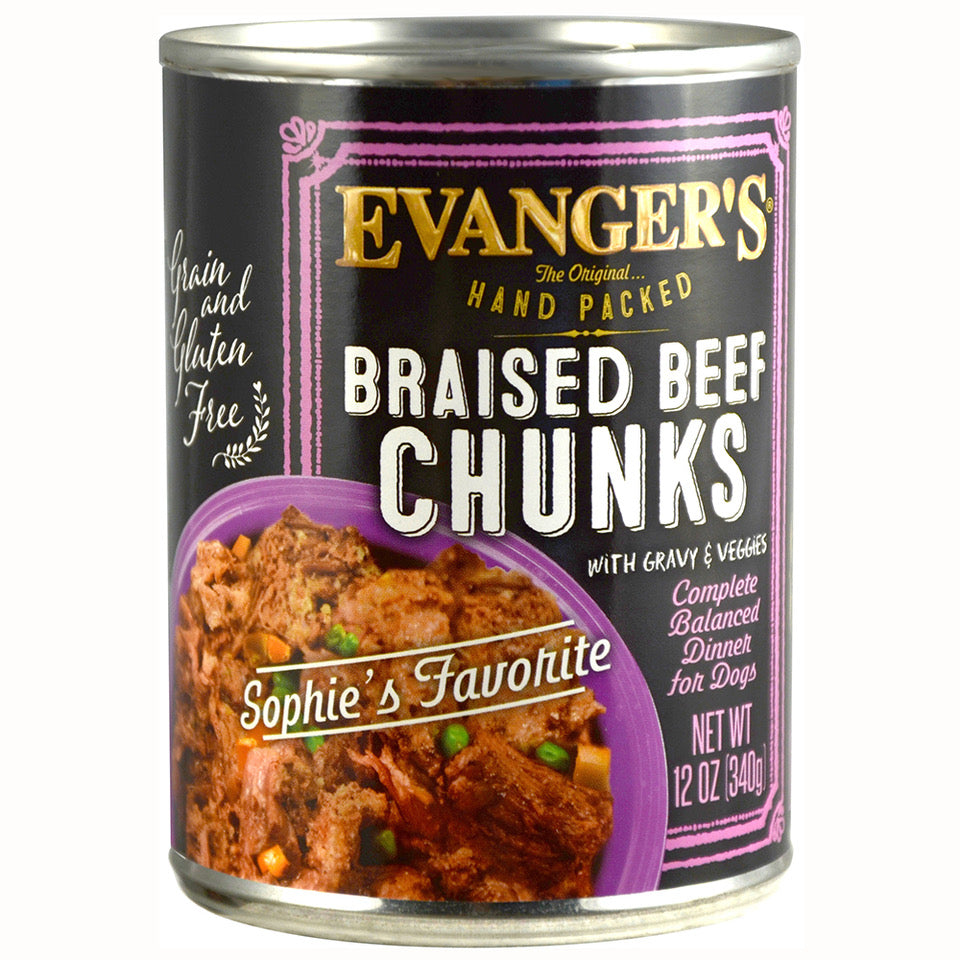 Wet Dog Food Premium Beef Recipe 12oz Daily Meals Premium - main product image