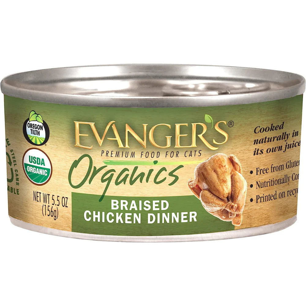 Evangers All Life Stages Organics Braised Chicken Dinner Wet - main product image