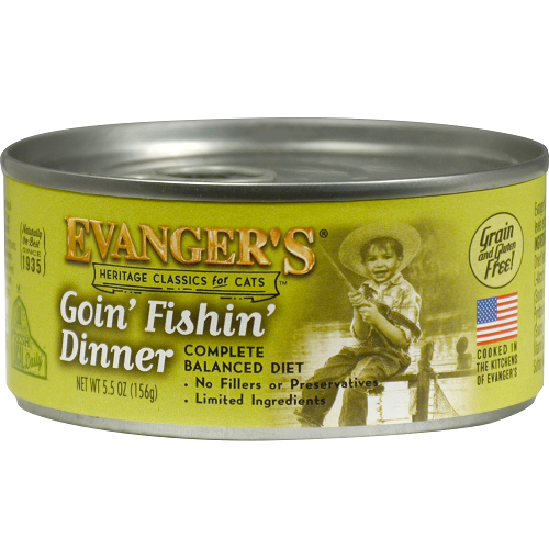 Evangers All Life Stages Classic Goin Fishin Dinner Wet Cat - main product image