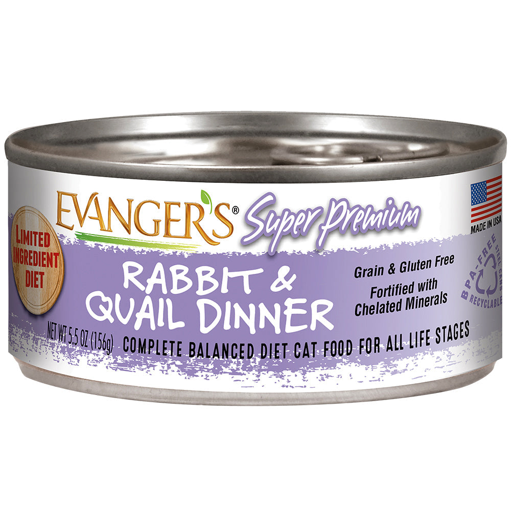 Evangers All Life Stages Super Premium Rabbit Quail Dinner 5 - main product image