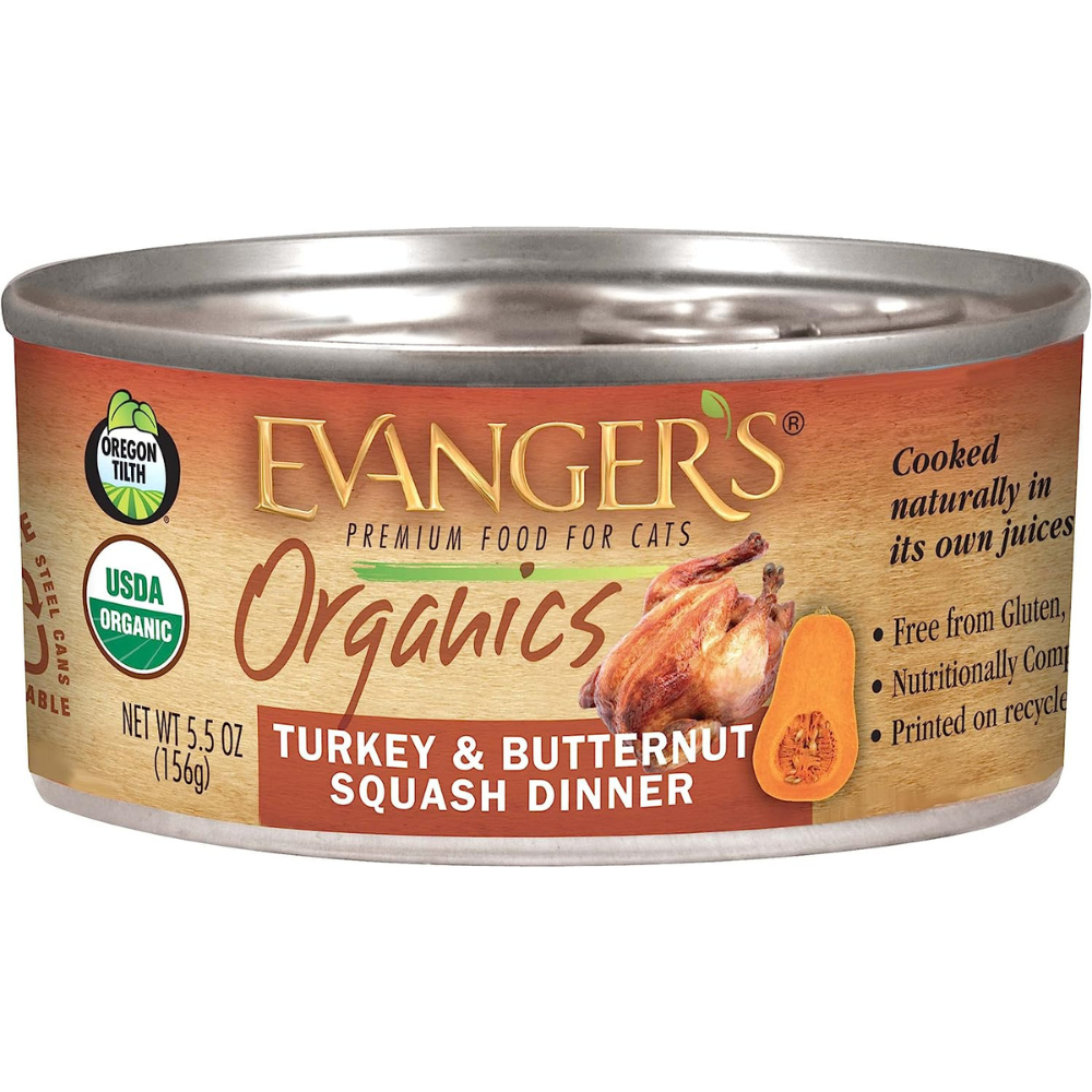 Evangers All Life Stages Organics Turkey Butternut Squash 5 - main product image