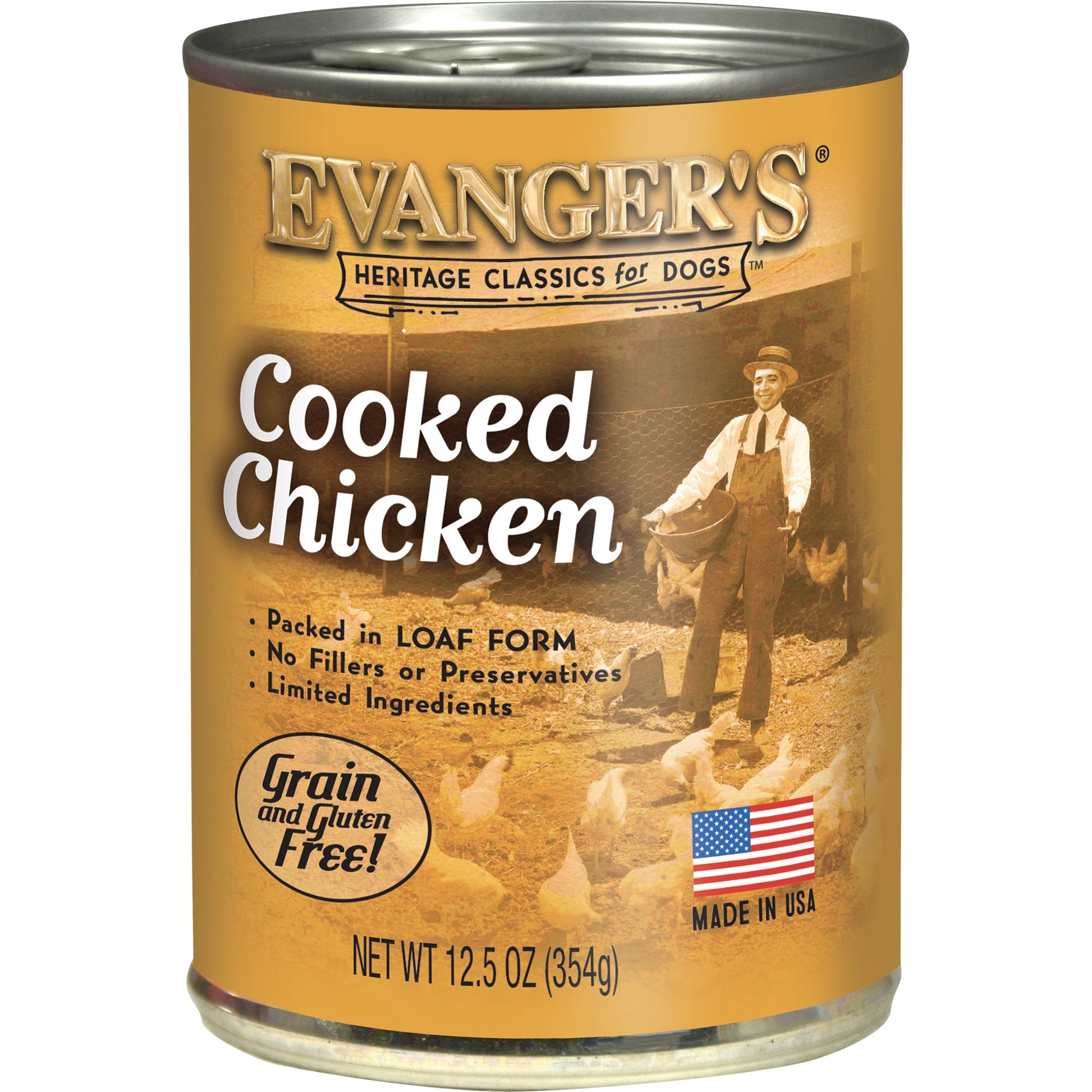 Evangers All Life Stages Cooked Chicken Wet Dog Can 12 5Oz - main product image