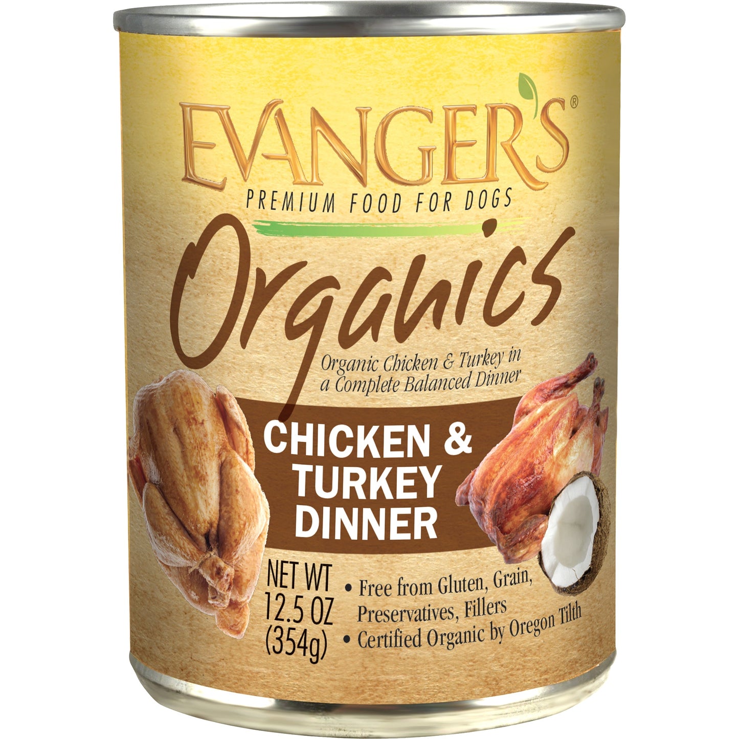 Evangers Orgaincs All Life Stages Chicken Turkey Dinner Wet - main product image