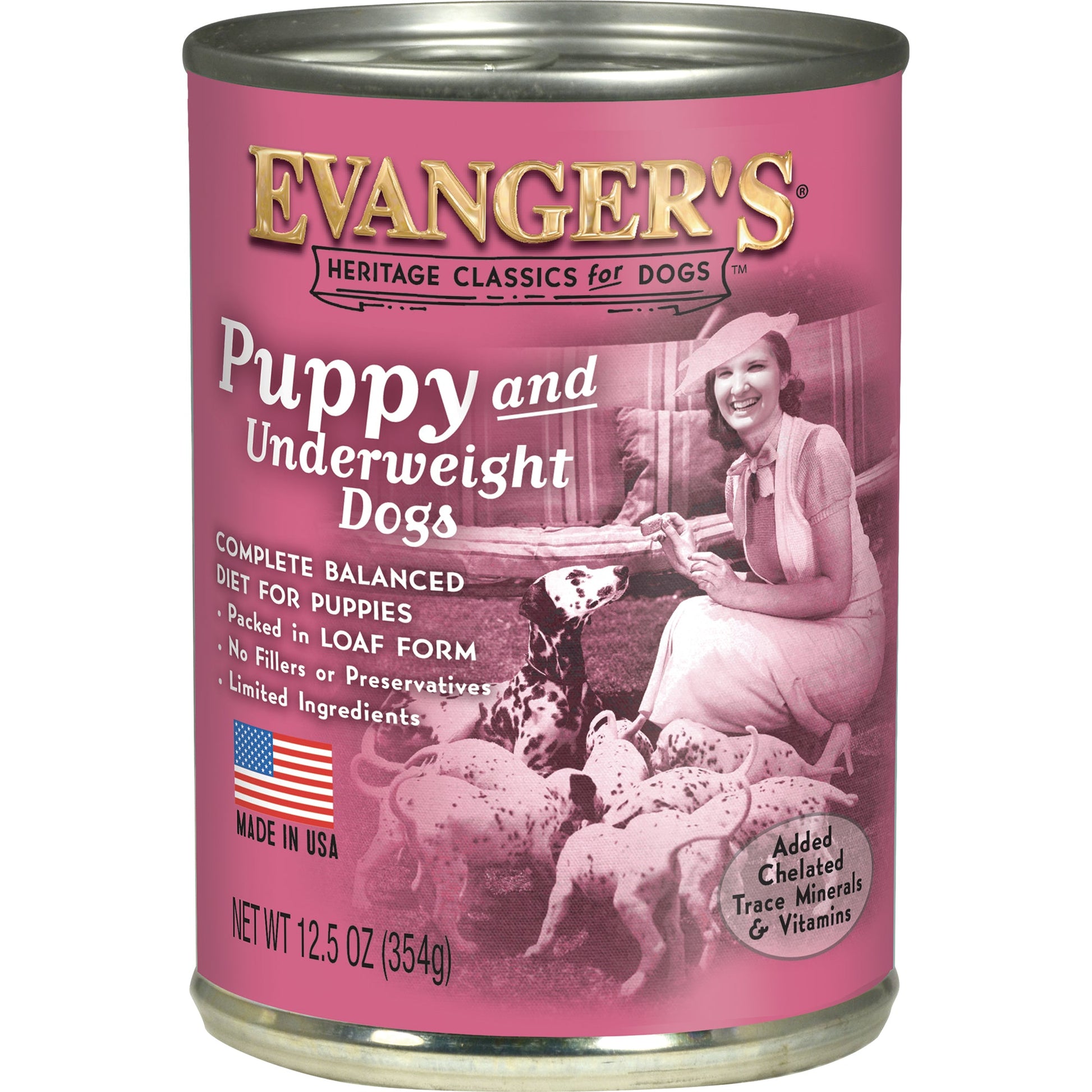 Evangers Classic Puppy Underweight Dogs Chicken Beef Wet Dog - main product image