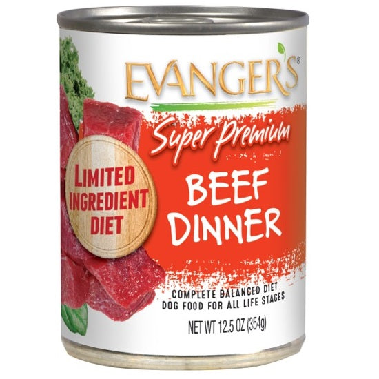 Evangers Super Premium Beef All Life Stages Limited Wet Dog - main product image