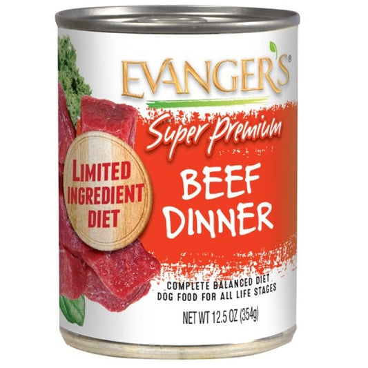 Evangers Super Premium Beef All Life Stages Limited Wet Dog - main product image