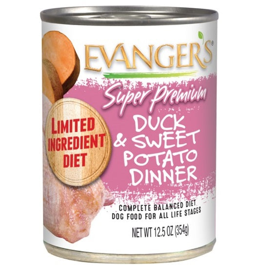 Evangers Super Premium All Life Stages Duck Sweet Potato Wet - main product image
