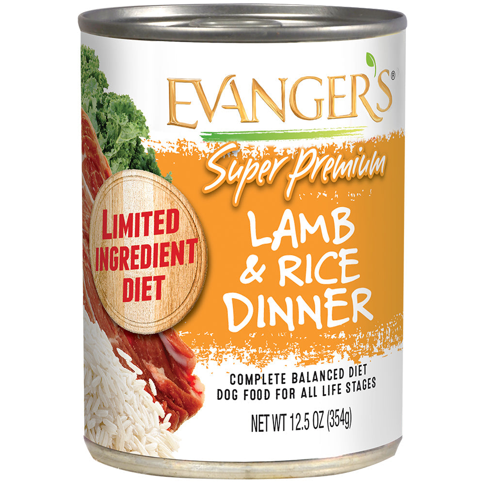 Evangers Super Premium All Life Stages Lamb Rice Dinner Wet - main product image