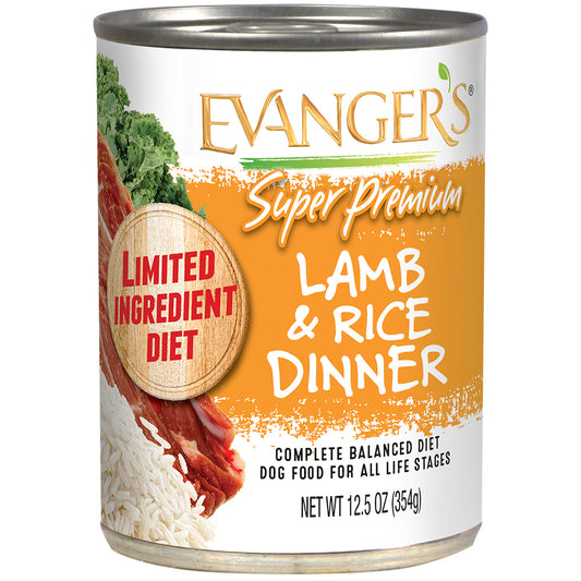 Evangers Super Premium All Life Stages Lamb Rice Dinner Wet - main product image