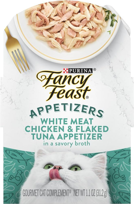 Fancy Feast Appetizers Chicken & Tuna Wet Cat Food (1.1oz) - main product image