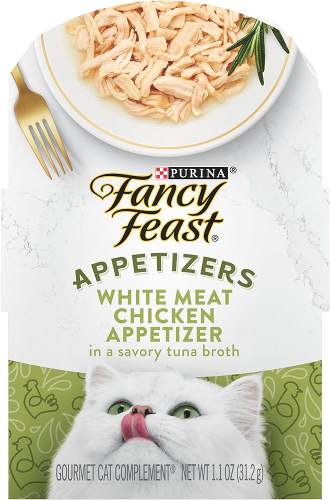 Fancy Feast Appetizers White Chicken Wet Cat Food (1.1oz) - main product image