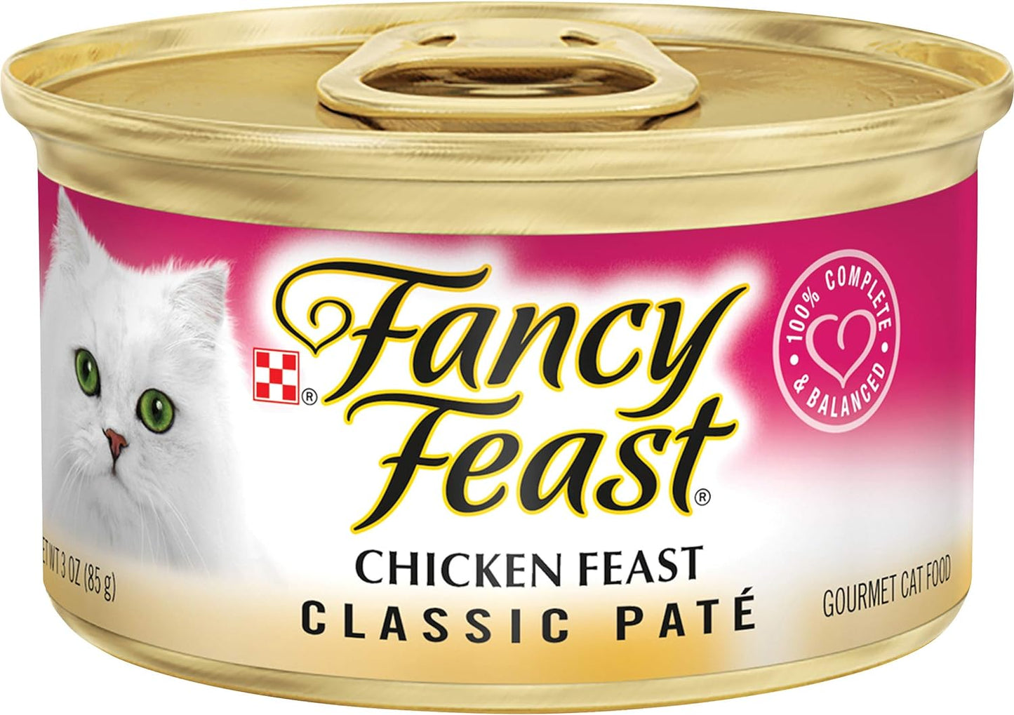 Fancy Feast Chicken Feast Classic Pate Wet Cat Food (3oz) - main product image