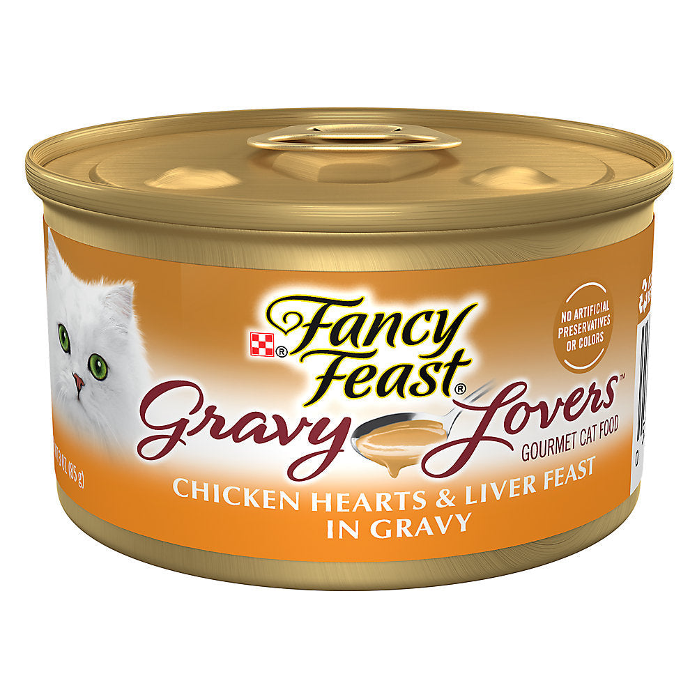 Fancy Feast Gravy Lovers Chicken Heart Liver In Gravy Wet - main product image