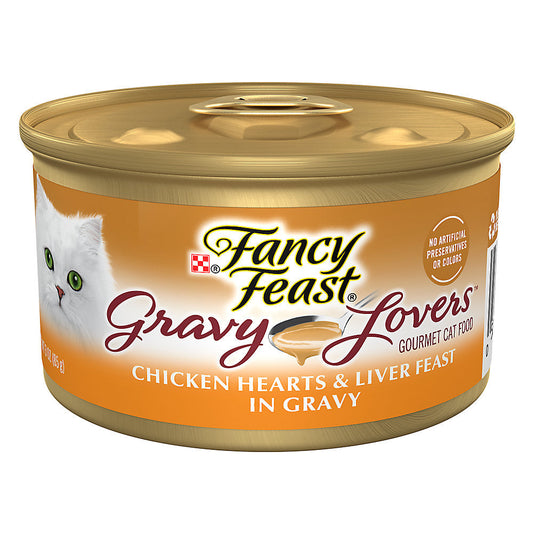 Fancy Feast Gravy Lovers Chicken Heart Liver In Gravy Wet - main product image
