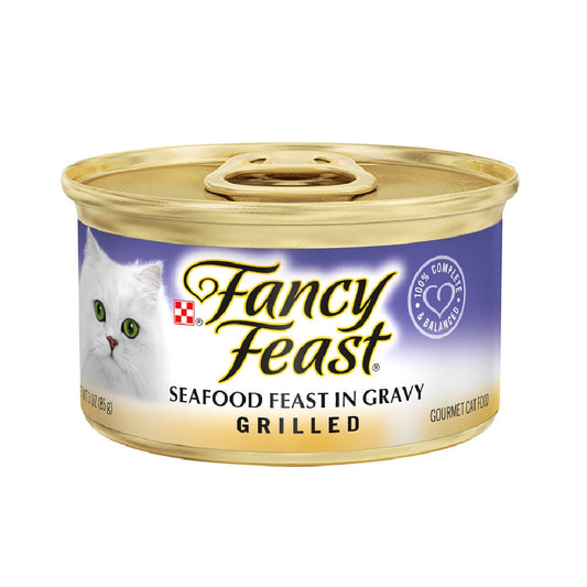 Fancy Feast Grilled Seafood Feast Wet Cat Food 3Oz Wet Cat - main product image
