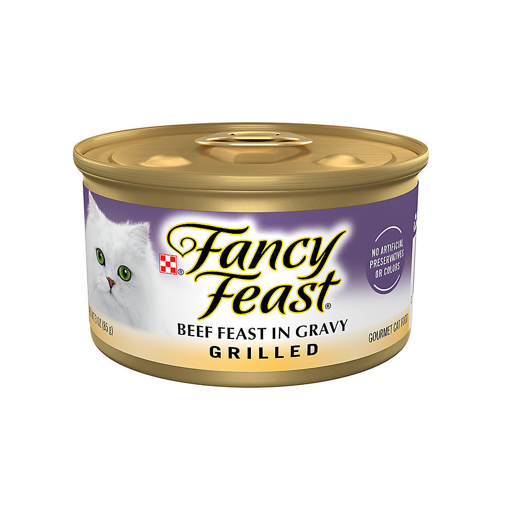 Fancy Feast Grilled Beef Feast Wet Cat Food 3Oz Wet Cat Food - main product image