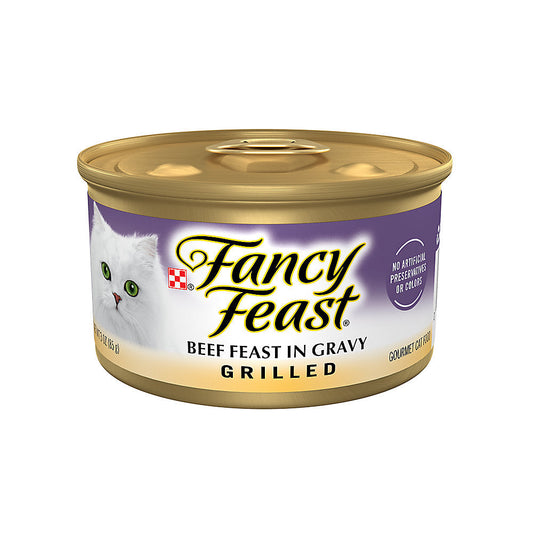 Fancy Feast Grilled Beef Feast Wet Cat Food 3Oz Wet Cat Food - main product image