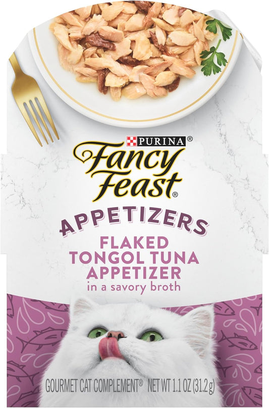 Fancy Feast Appetizers Flaked Tongol Tuna Wet Cat Food 1 1Oz - main product image