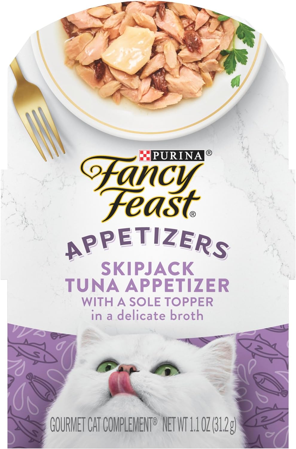 Fancy Feast Appetizers Skipjack Tuna Wet Cat Food (1.1oz) - main product image