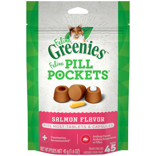 Dog Treats Greenies Salmon Chews Daily Training Rewards - main product image