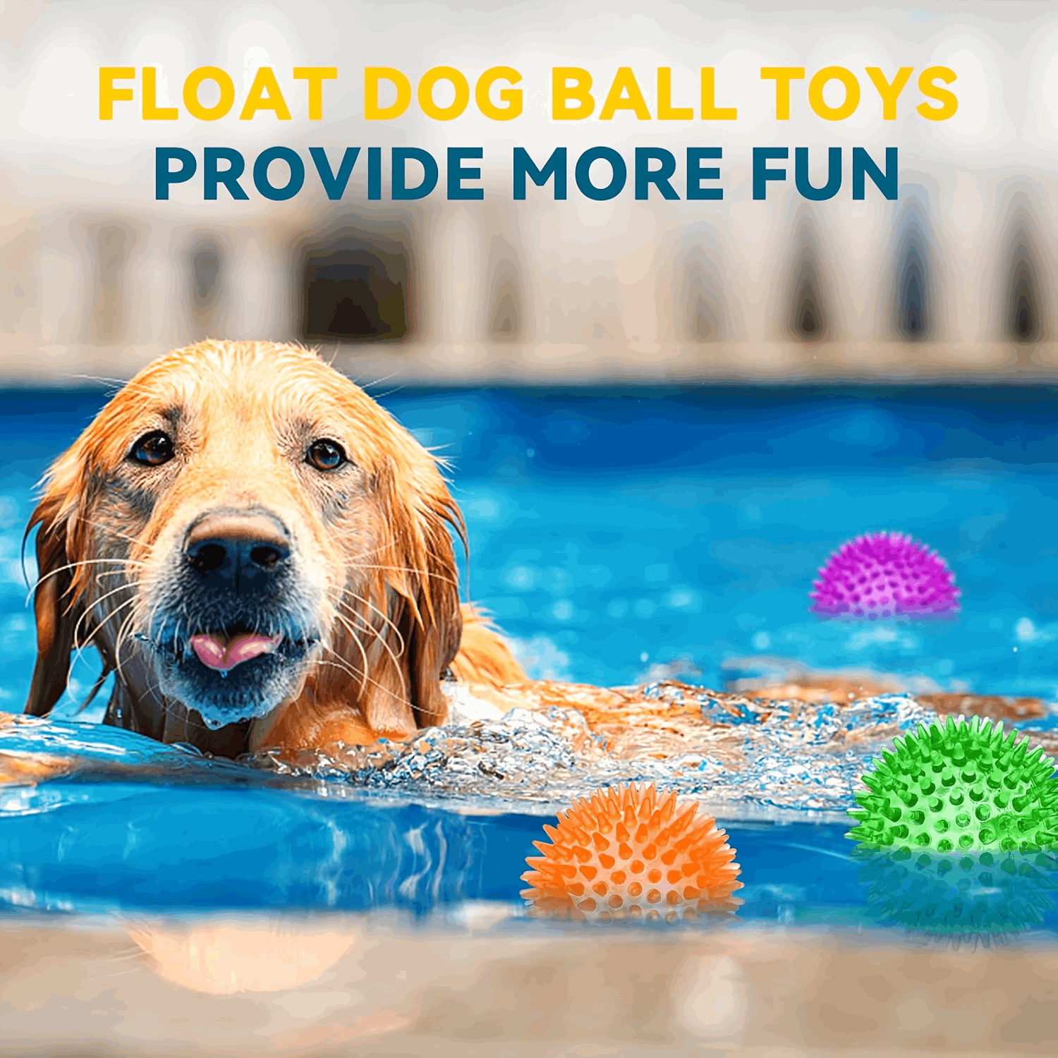 Dog Treats 2 5 Squeaky Interactive Dog Balls for Puppy Teeth - gallery image 14