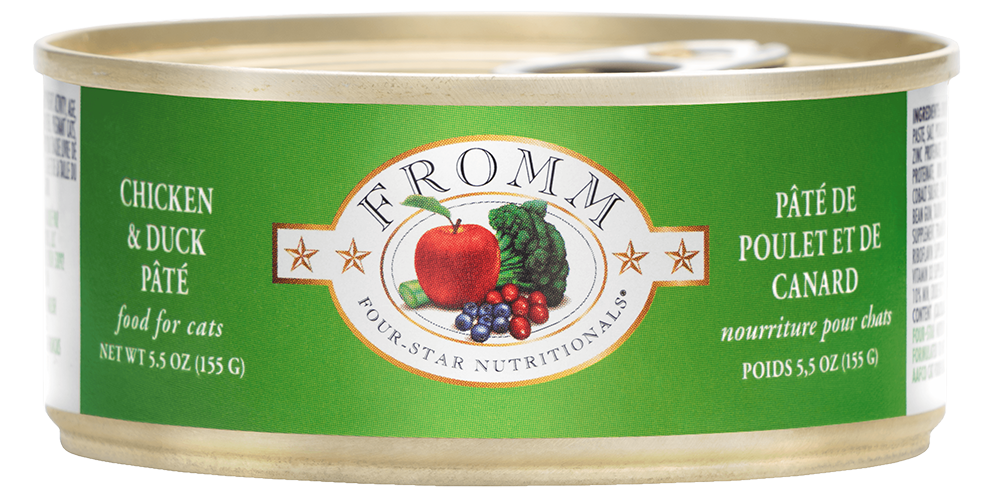 Fromm 4 Star Chicken And Duck Cat Pate 5 5Oz Wet Cat Food - main product image