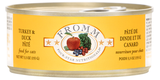Fromm 4 Star Turkey And Duck Cat Pate 5 5Oz Wet Cat Food - main product image
