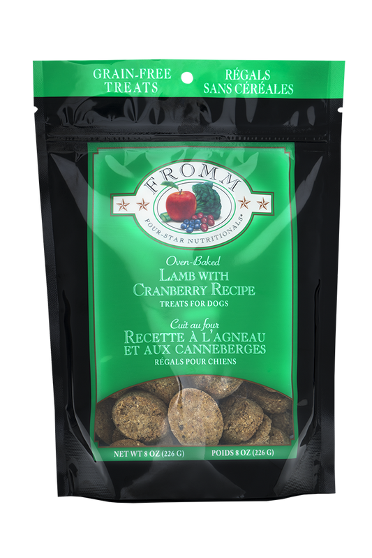 Fromm 4 Star Lamb Cranberry Dog Treat 8Oz Dog Treats Premium - main product image
